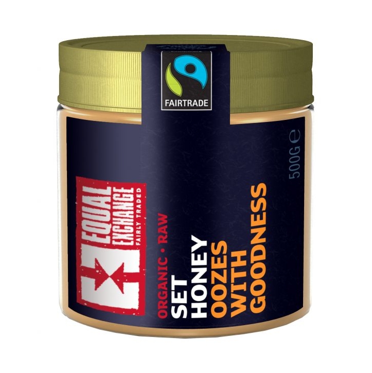 Buy Equal Exchange Organic Fairtrade Raw Set Honey 500g