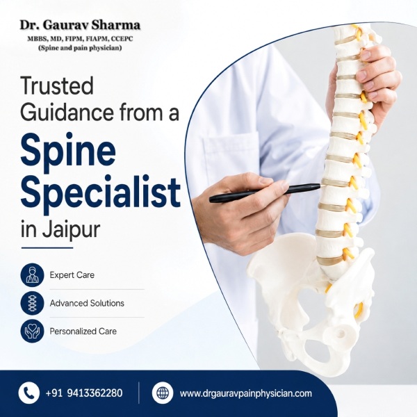  Trusted Guidance from a Spine Specialist in Jaipur