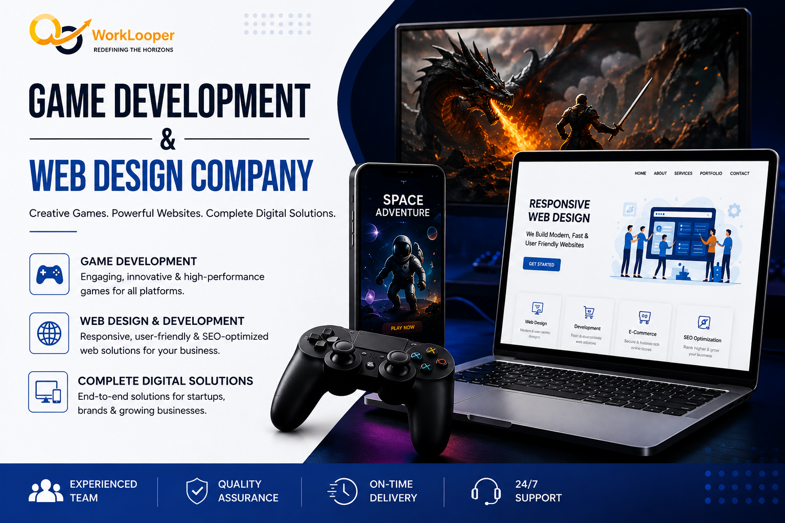  Game Development and Web Design Company