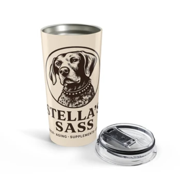  Personalized Dog Tumblers & Custom Dog Drinkware | Stella's Sass