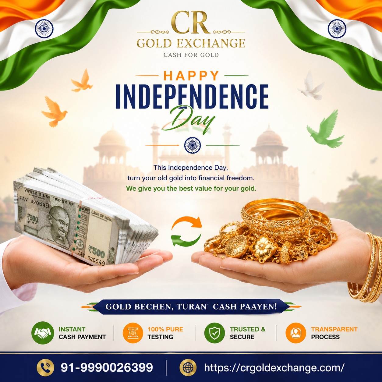  Cash Your Gold In Gurgaon With The Live Market Rate ?