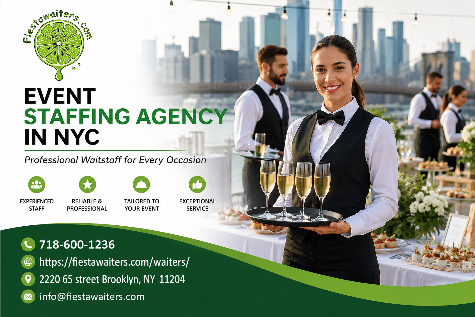  Looking for Professional Corporate Event Staffing service in NYC