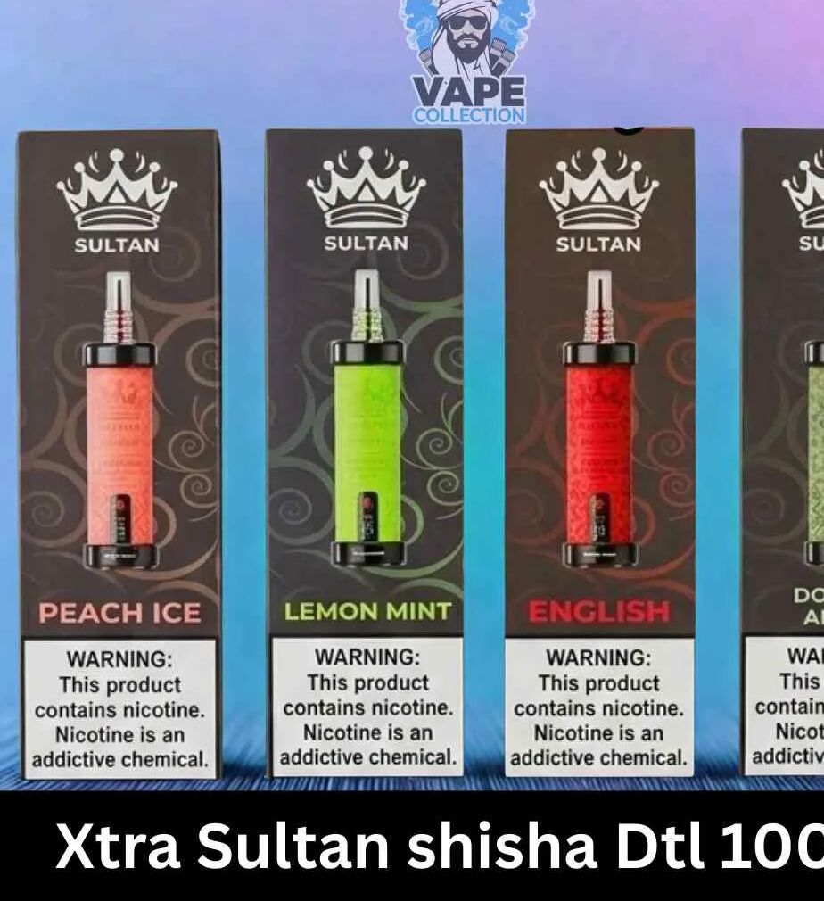  Xtra Sultan Shisha DTL 100k (100000) Puffs Vape - Buy now