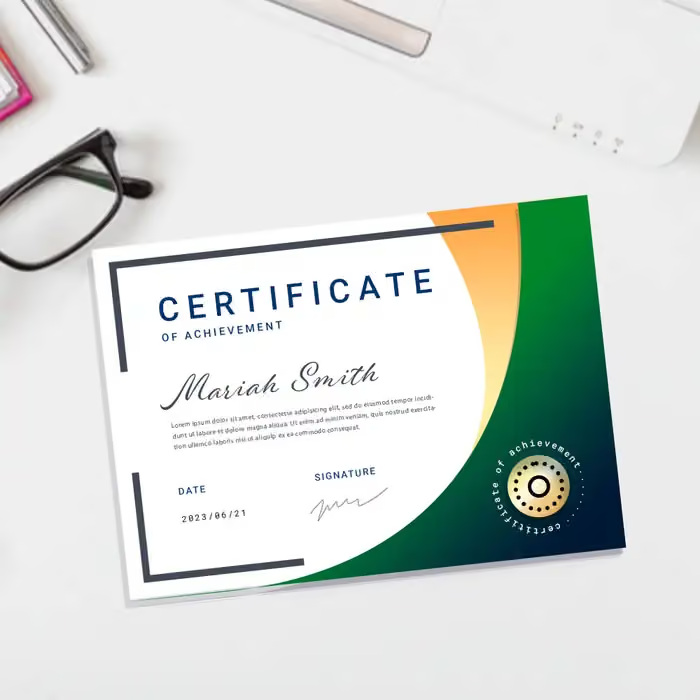  Custom Certificates