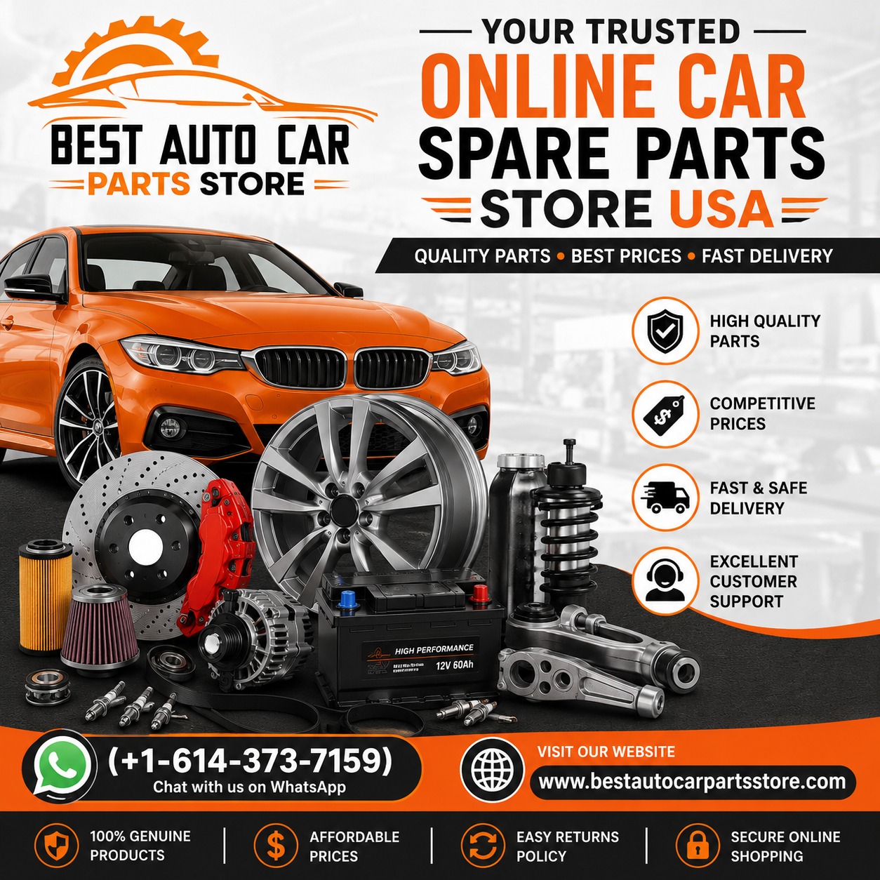  Looking for an Online Car Spare Parts Store USA for Quality Auto Parts?