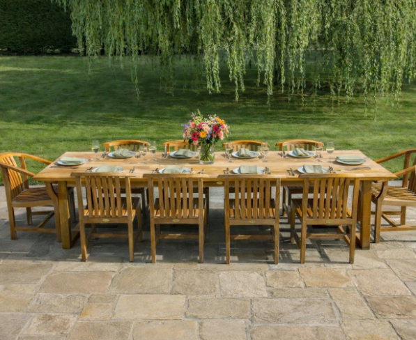  Teak Garden Tables