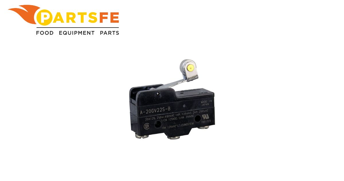  501382 Champion Roller Lever Microswitch W/1" MT Centers 20 AMP 125/250/480V
