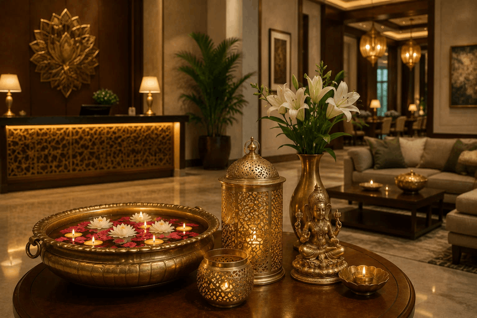  Handcrafted Brass Décor for Hotels, Resorts & Interior Design