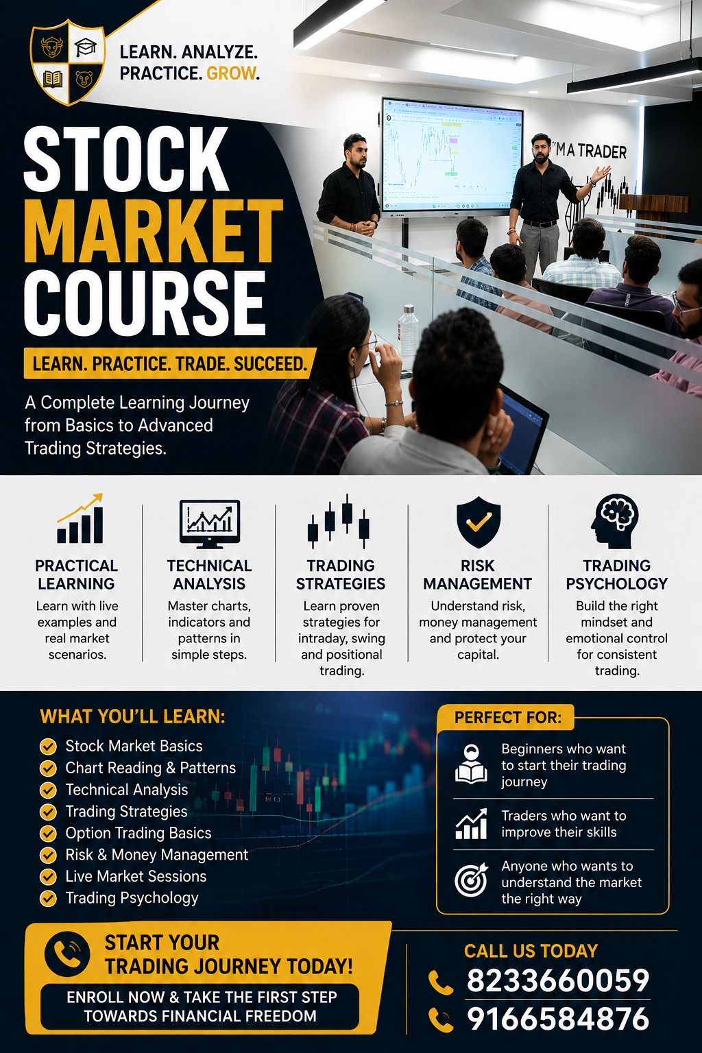  Stock Market Course – Build Practical Trading Skills