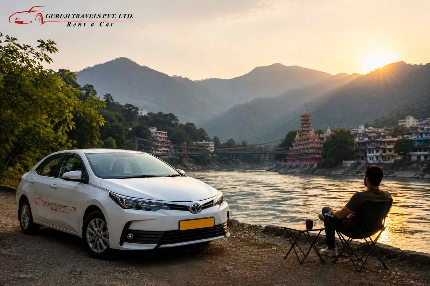  Delhi to Haridwar Taxi with Driver | GurujiTravel