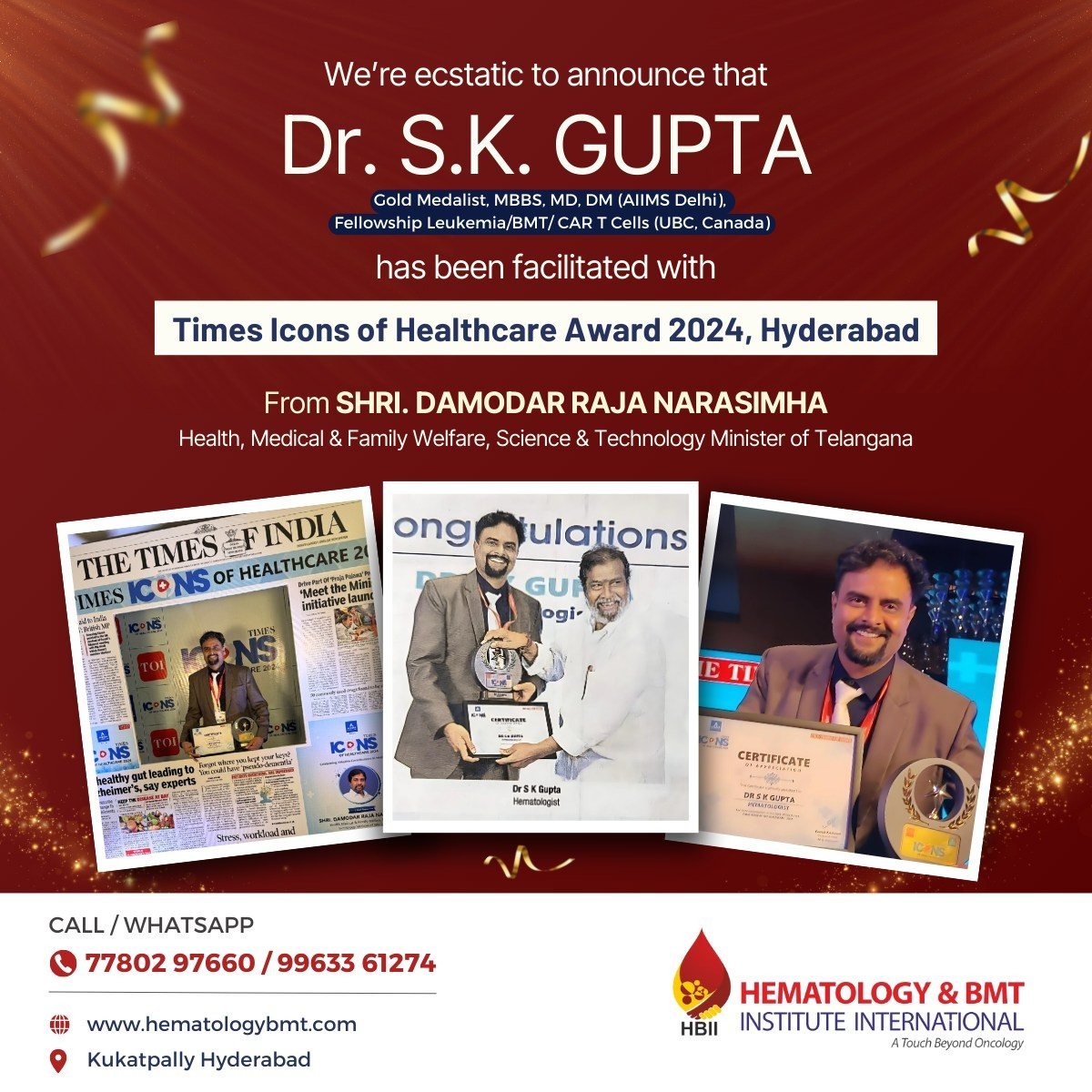  Guptha – Expert Hematologist and Oncologist