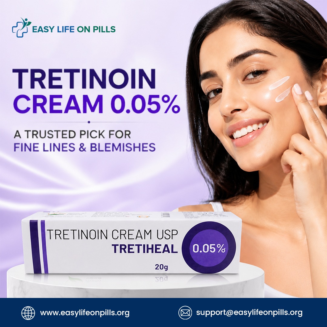  Tretinoin Cream 0.05% – A Trusted Pick for Fine Lines & Blemishes