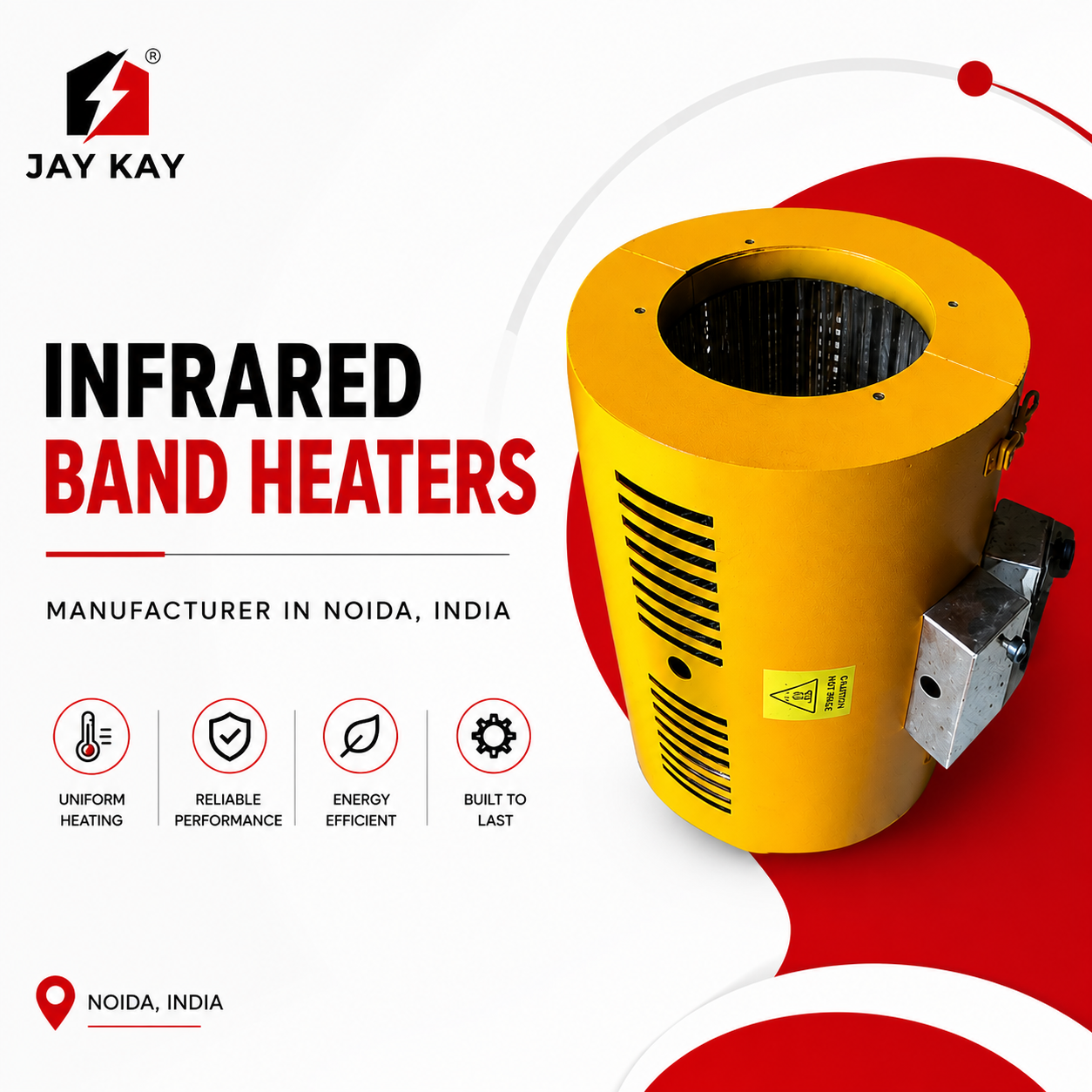  Infrared Band Heaters Manufacturer in Noida , India