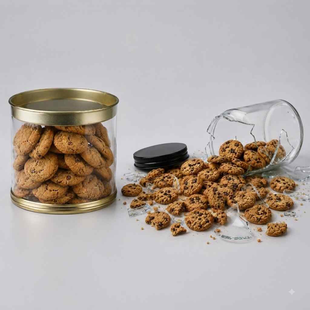  400 ml Clear Tin Jars vs Glass Jars: A Smarter Packaging Choice for Home Bakers Who Want to Sell Better