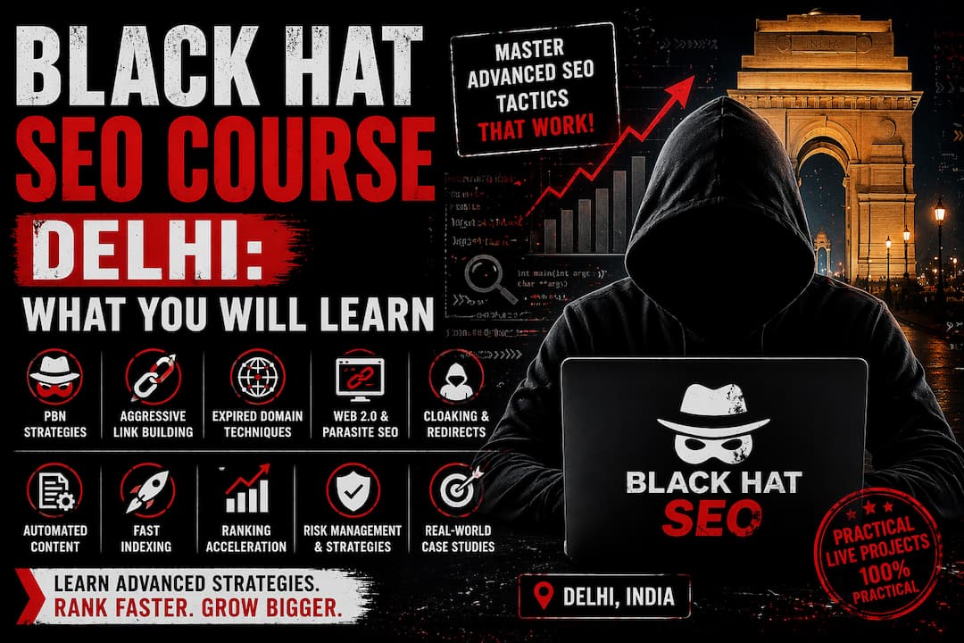  Black Hat SEO Expert In Delhi