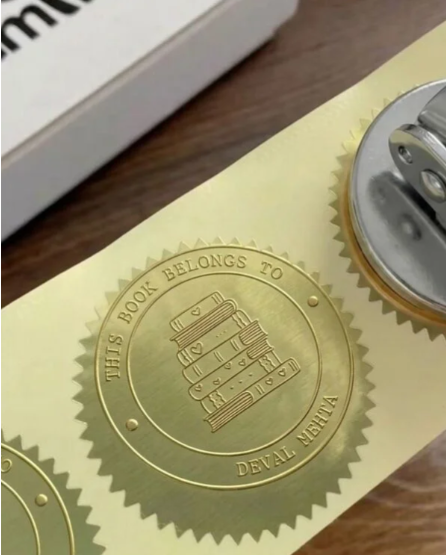  Get Your Classic Book Stack Paper Embosser at Ink N Bow