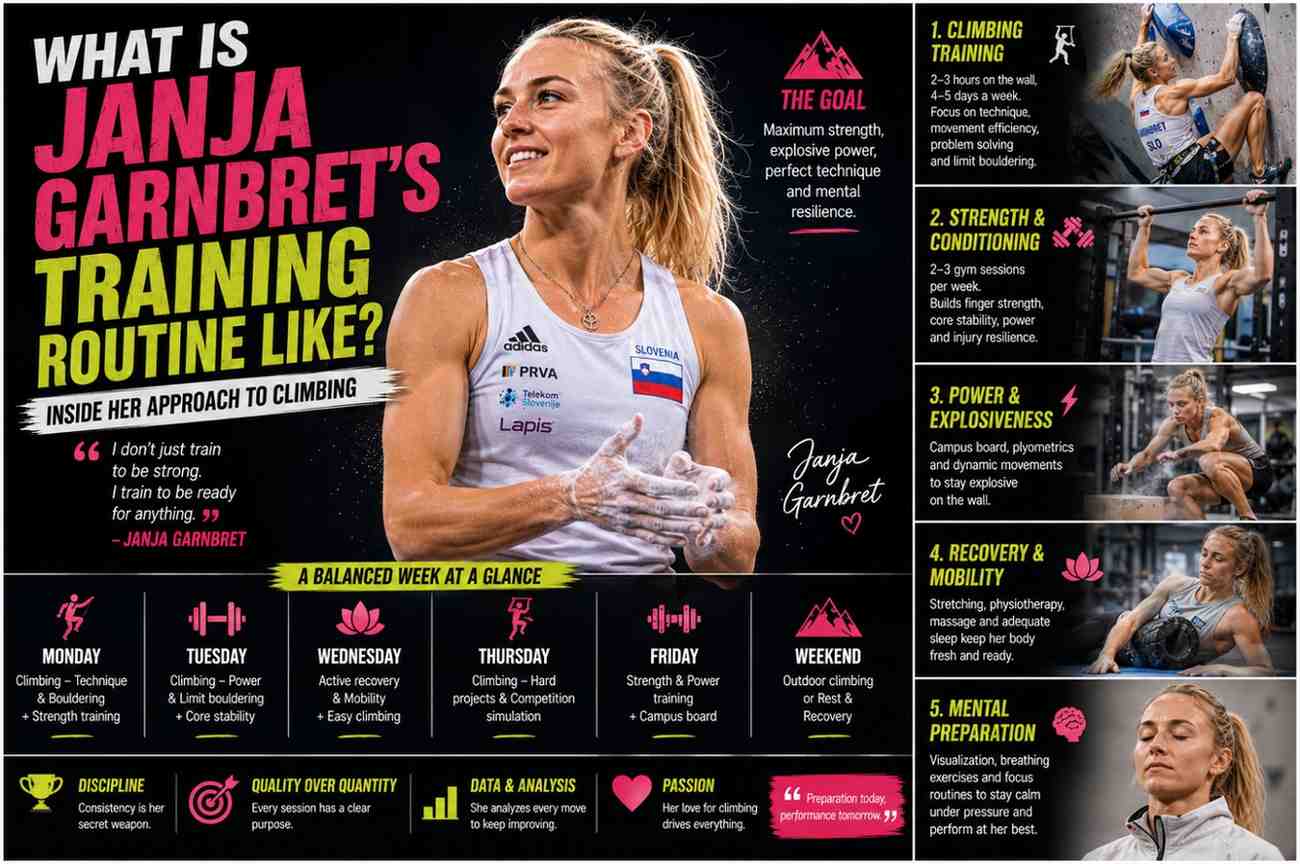  What Is Janja Garnbret's Training Routine Like? Inside Her Approach to Climbing