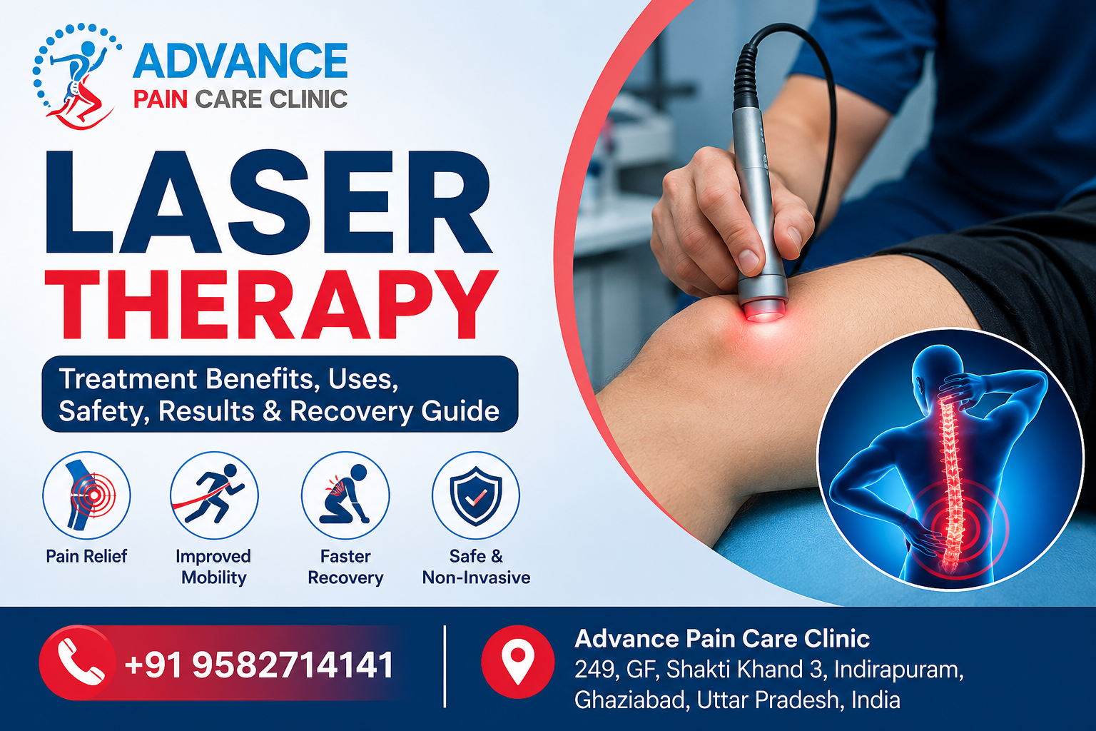  Laser Therapy in Indirapuram: Benefits, Uses and Safety Guide