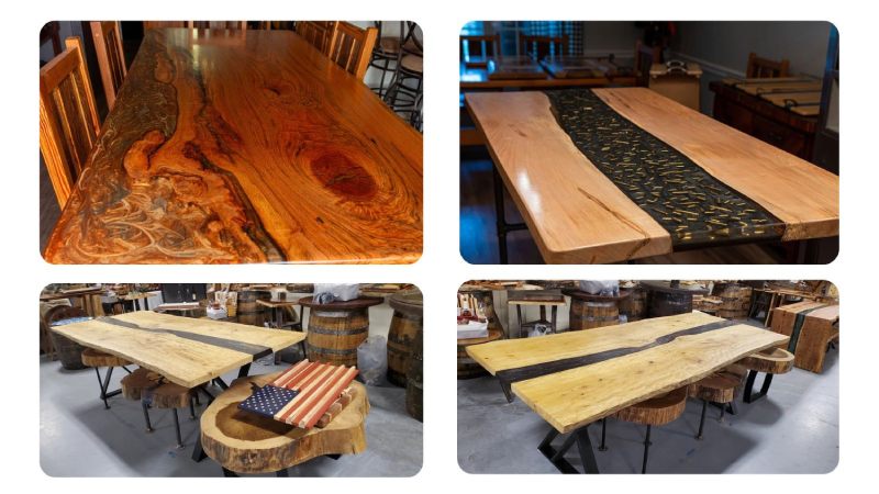  How Much Does an Epoxy River Dining Table Cost in 2026? – Empty Barrel