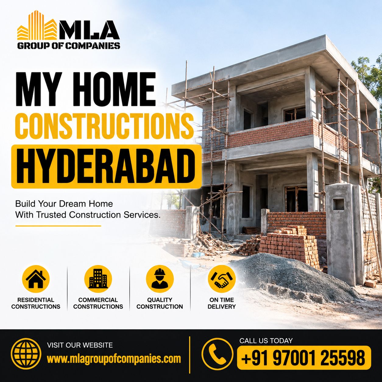  My Home Constructions Hyderabad | MLA Group of Companies