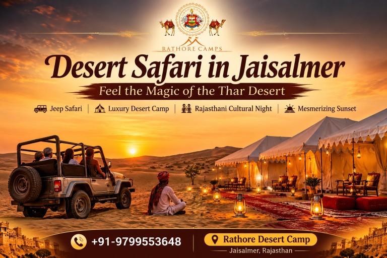  Experience the Golden Sands with Desert Safari in Jaisalmer