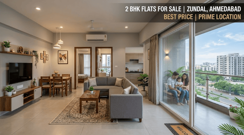  2 BHK Flats for Sale in Zundal Ahmedabad | Best Price