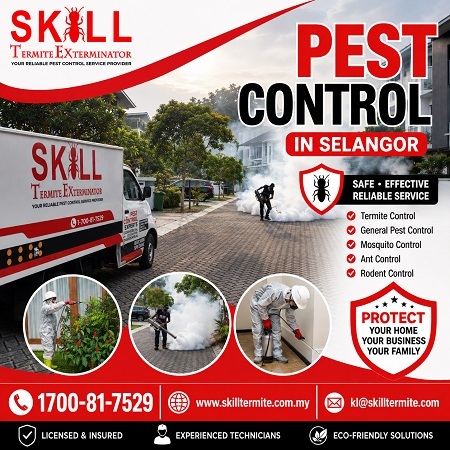 Trusted Pest Control Experts Serving Homes and Businesses Across Selangor