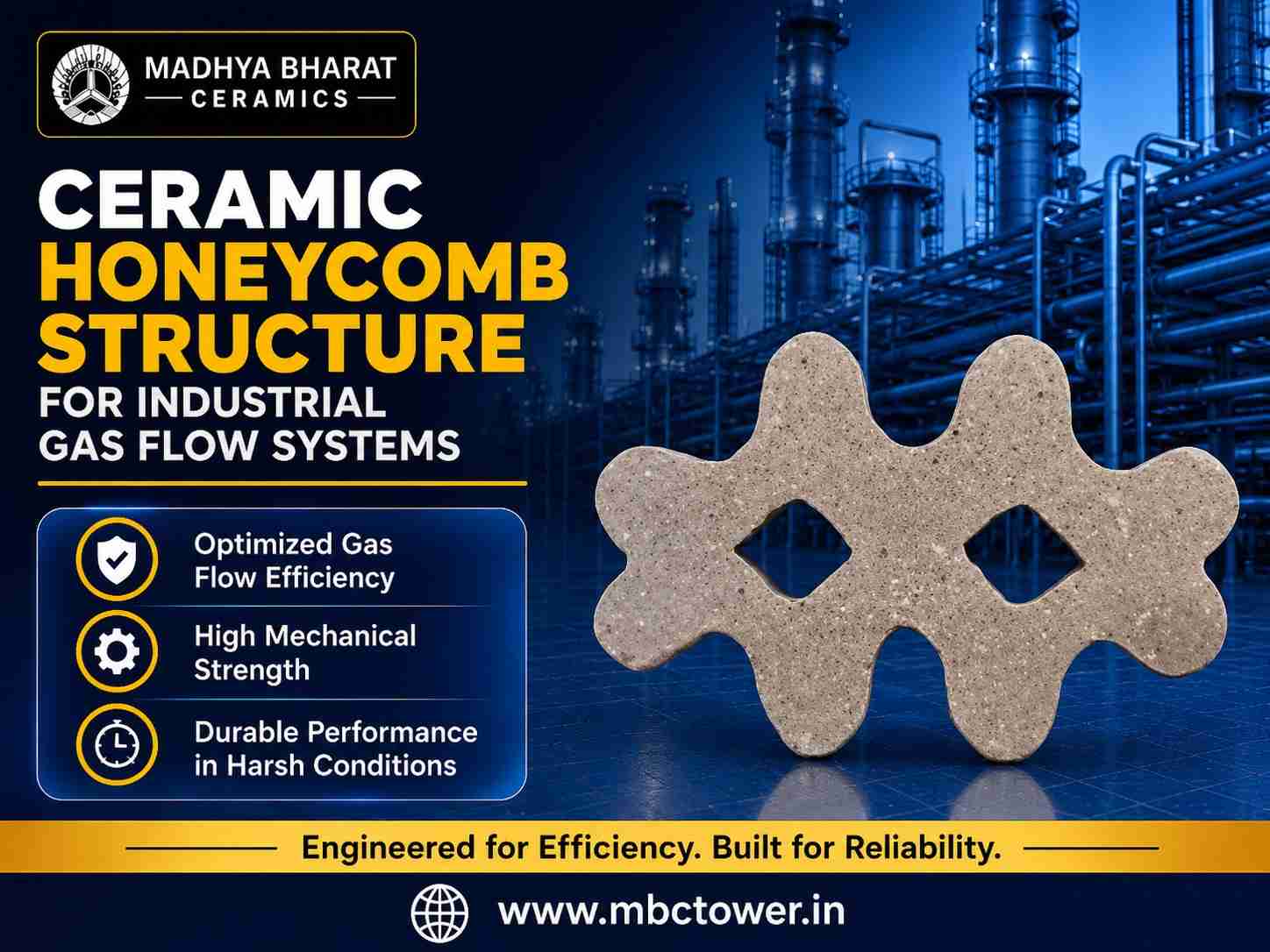  Ceramic Honeycomb Structure Manufacturer for Industrial Applications