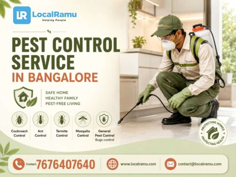  Get Rid of Pests with LocalRamu Pest Control Service in Bangalore