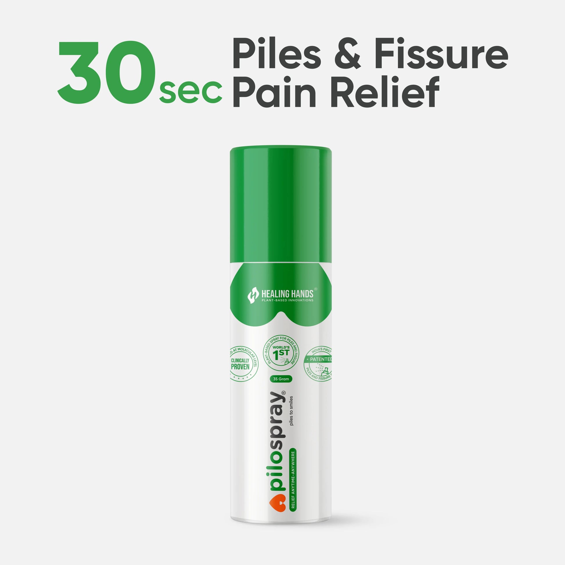  External Piles & Anal Fissure Relief Spray | 35g