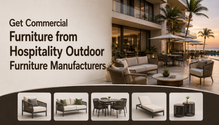  Get Commercial Furniture from Hospitality Outdoor Furniture Manufacturers