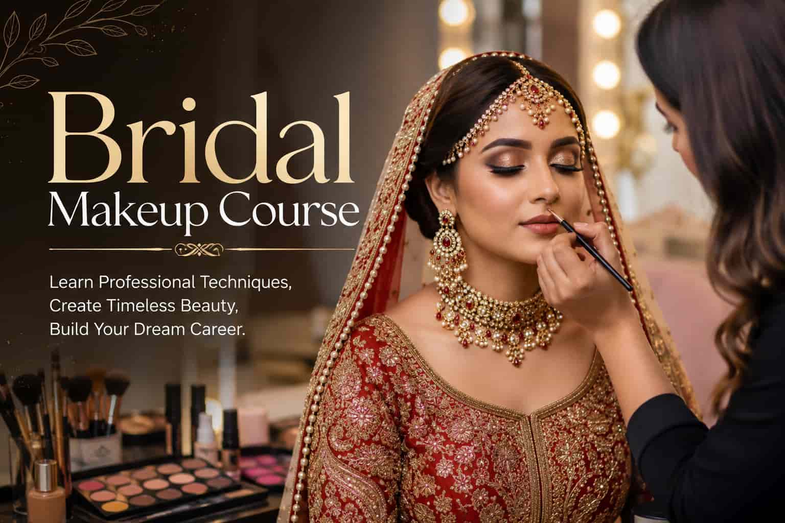  Bridal Makeup Course | UK International London Beauty School