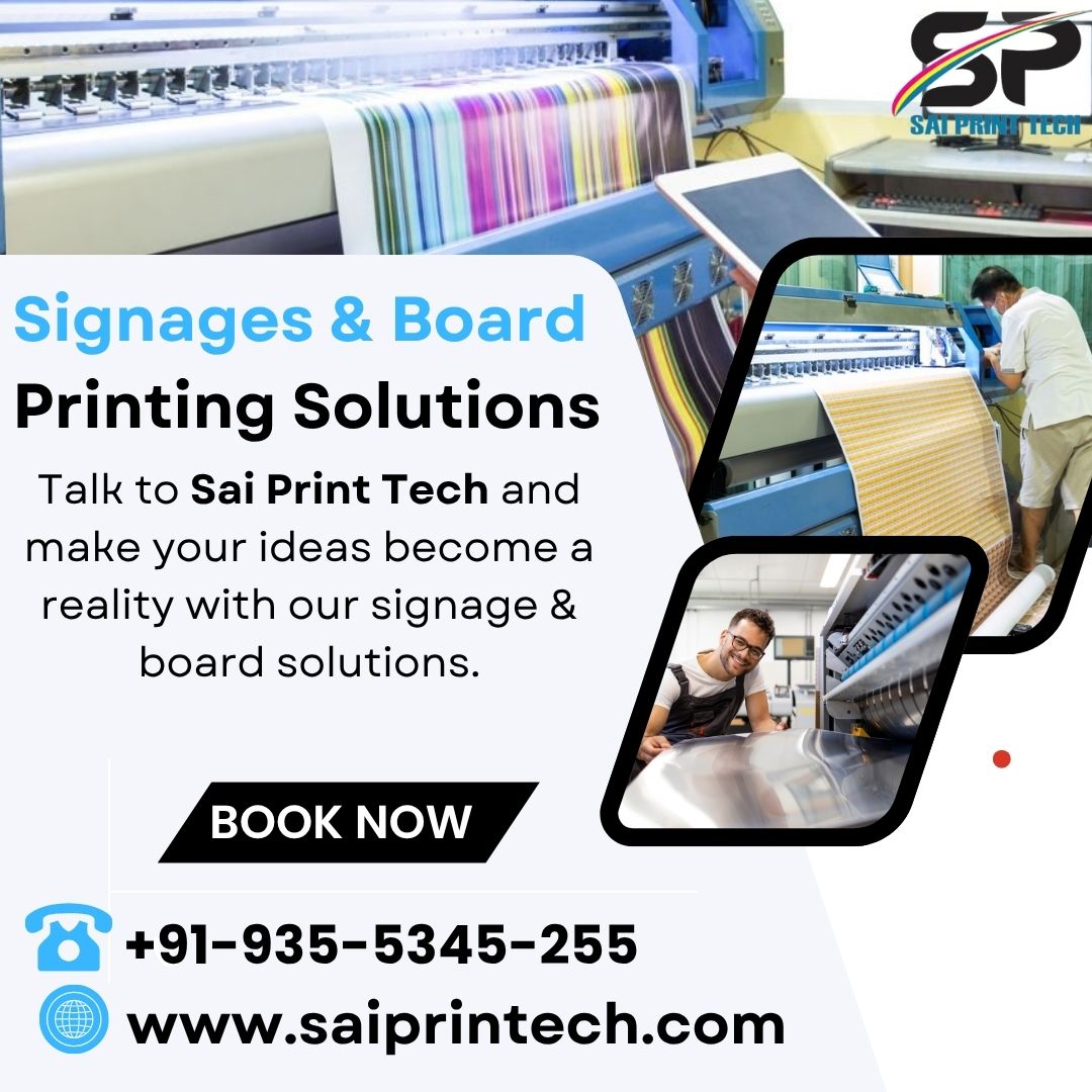  Signages & Board Solutions for Clear Visual Communication