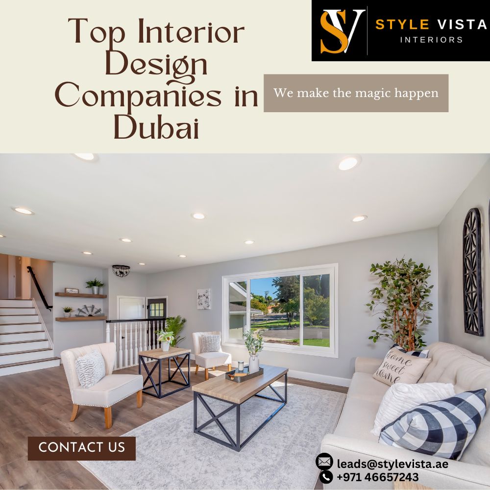  Top Interior Design Companies in Dubai Helping Businesses Create Professional and Attractive Spaces
