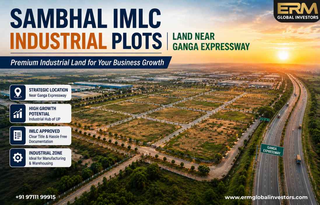  Sambhal IMLC Industrial Plots | Land Near Ganga Expressway