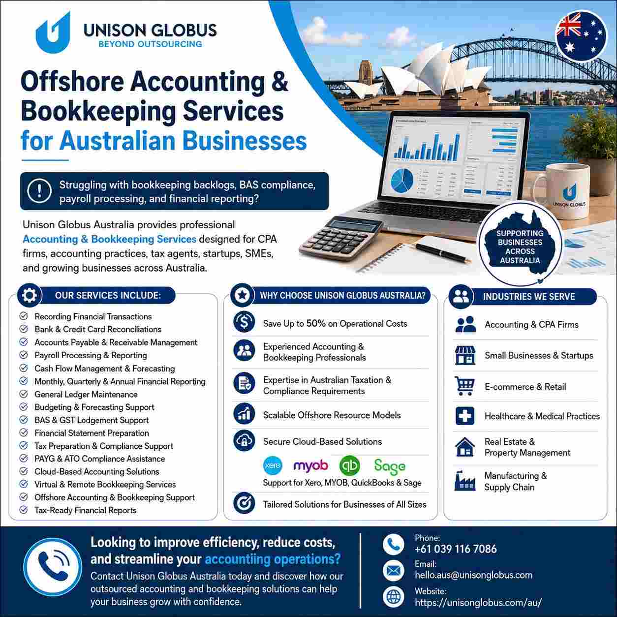  Offshore Accounting & Bookkeeping Services for Australian Businesses
