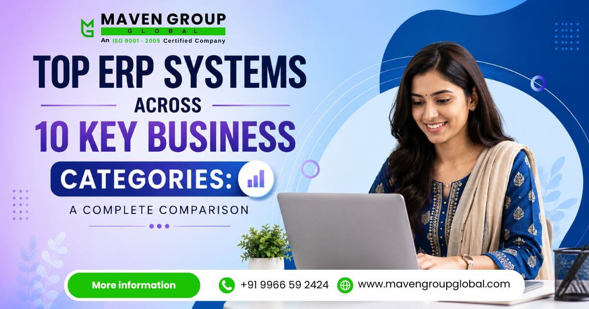  Top ERP Systems Across 10 Key Business Categories: A Complete Comparison