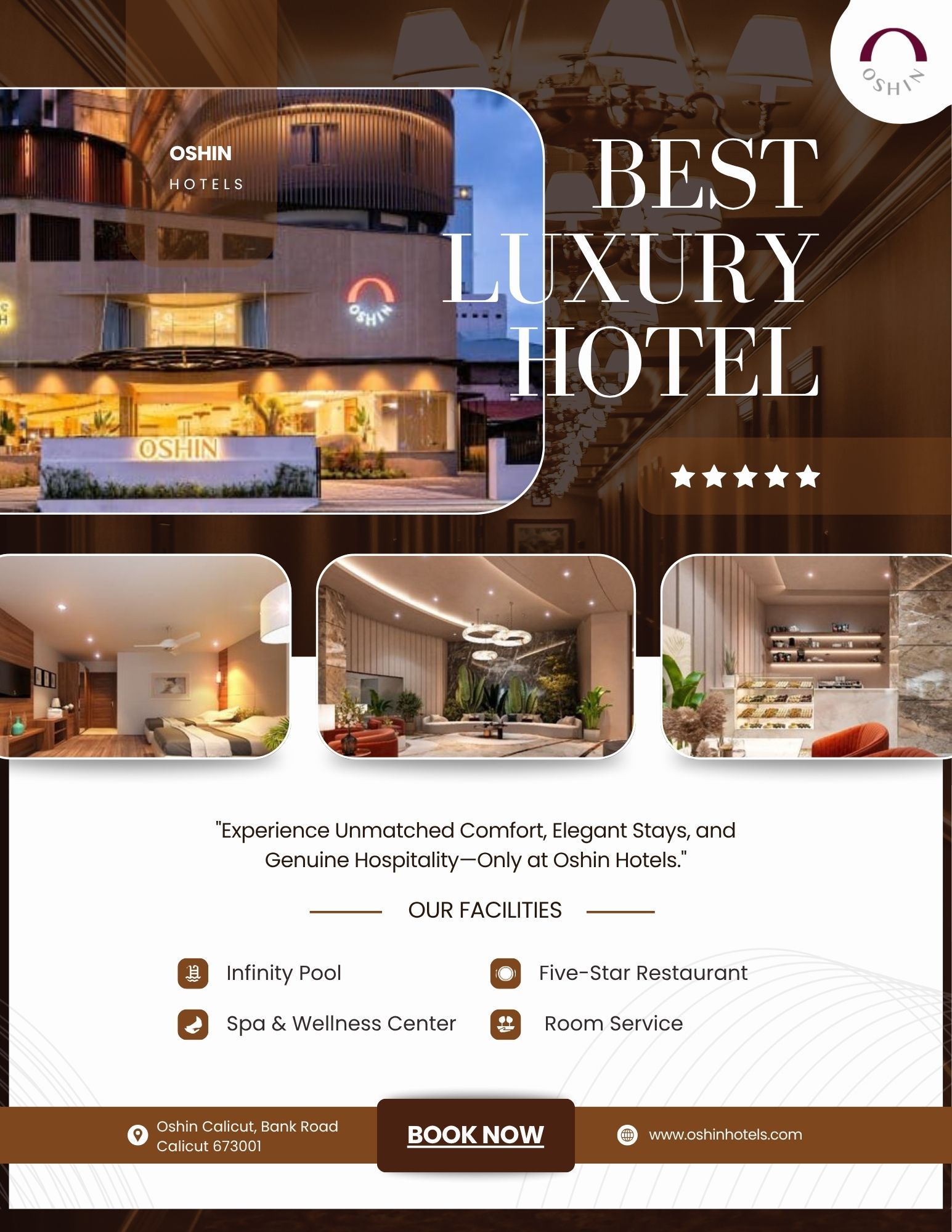  Oshin Hotel Calicut – Luxury Comfort & Premium Stay in Calicut
