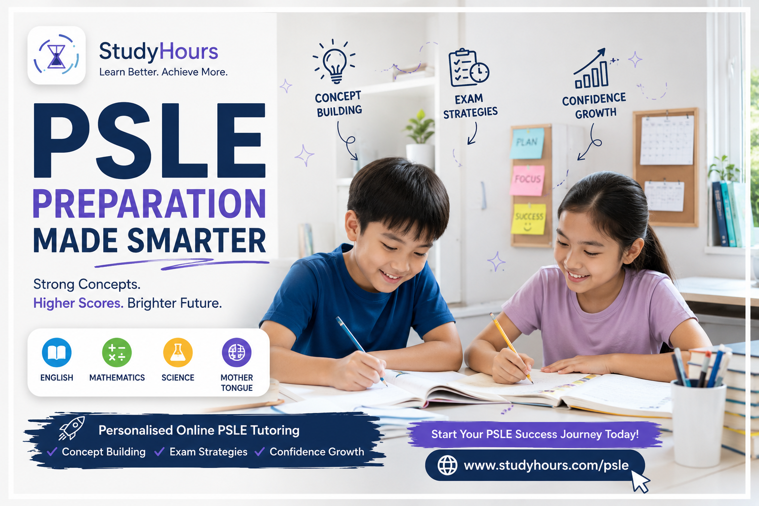  Free PSLE Maths/English Practice | StudyHours