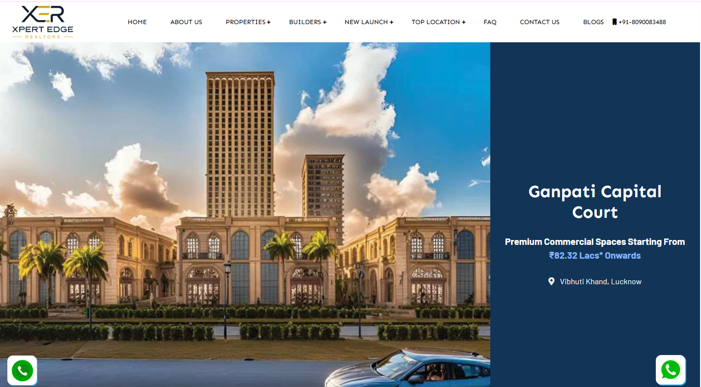  Ganpati Capital Court | Commercial Property in Lucknow