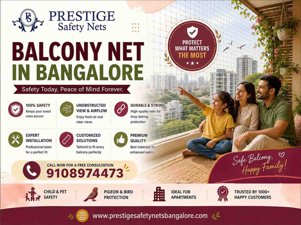  Pigeon Net for Balcony Installation in Bangalore