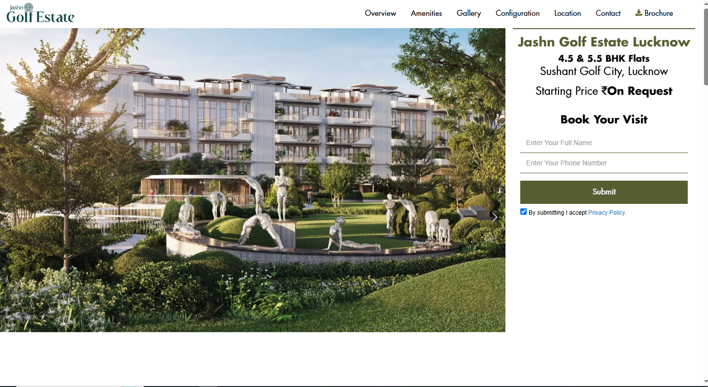  Jashn Golf Estate Lucknow | Explore Premium Homes & Amenities