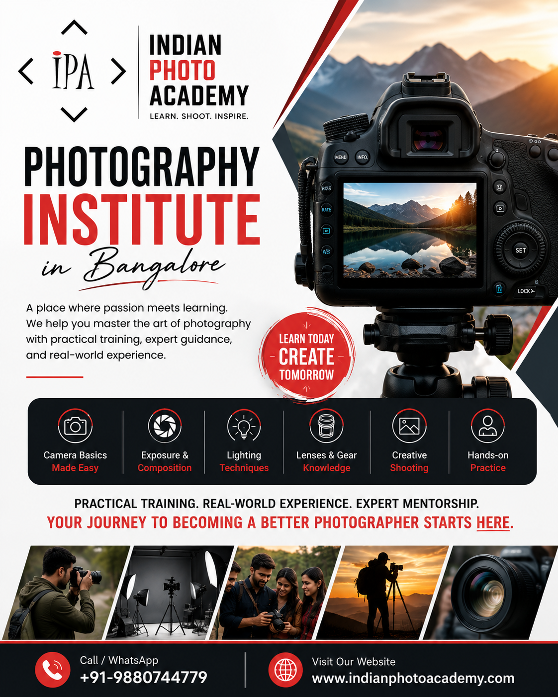  photography institute in Bangalore