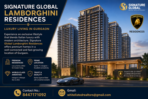  Signature Global Lamborghini Residences Sector 71 Gurgaon