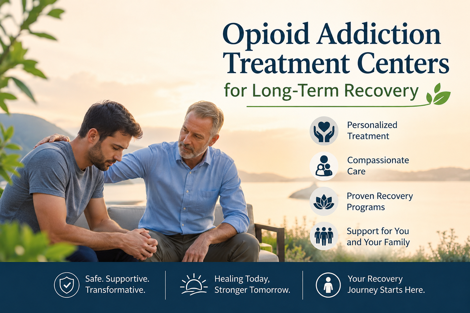  Opioid Addiction Treatment Centers for Long-Term Recovery