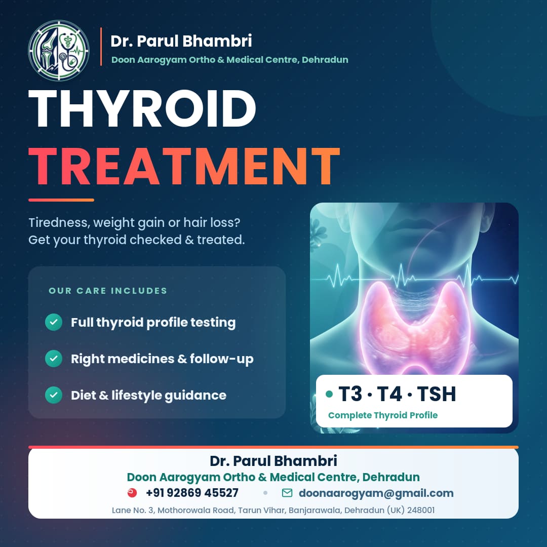  Dr Parul Bhambri | Doon Aarogyam Ortho & Medical Centre , Dehradun