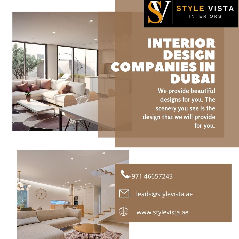  Interior Design Companies in Dubai Delivering Quality Interior Solutions with Creative Ideas and Expert Planning
