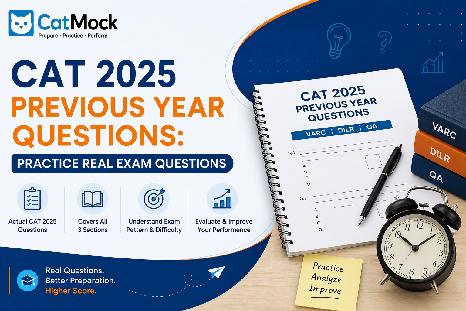  CAT 2025 Previous Year Questions: Practice Real Exam Questions