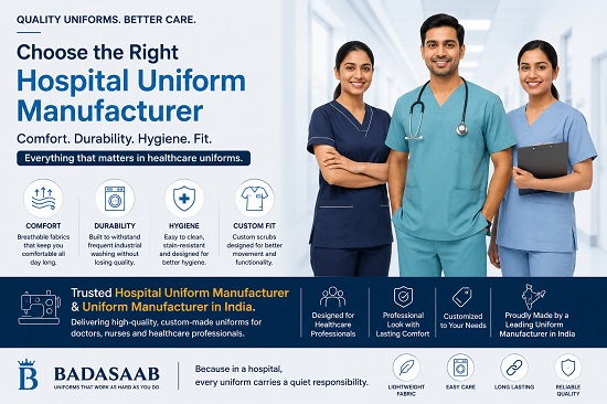  The Silhouette of Authority: Custom Scrubs by BADASAAB Uniforms 