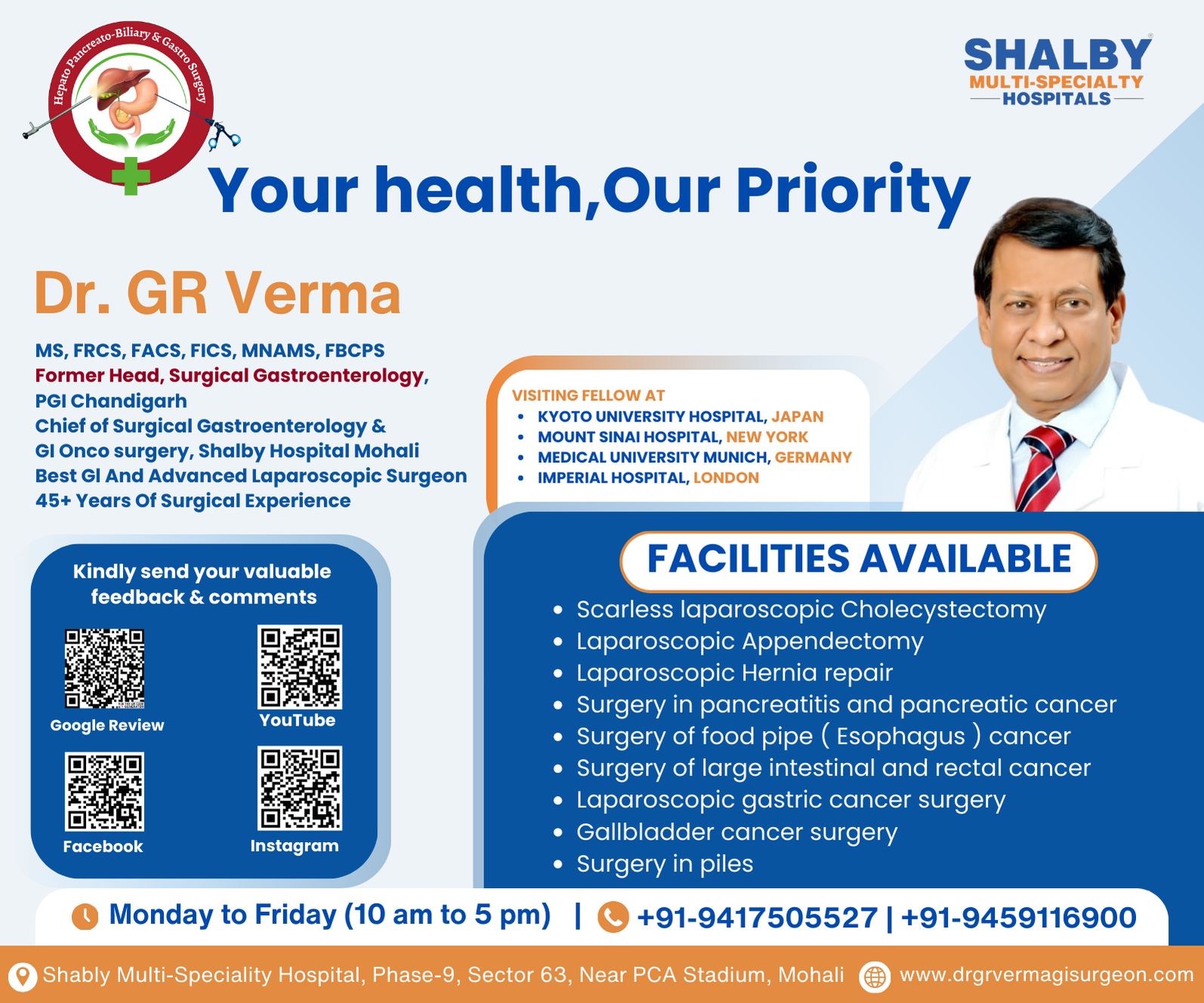  Gall Bladder Stone Specialist in Tricity